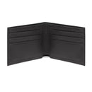 CARTEIRA MASCULINA EM COURO PRETO