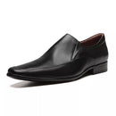 SAPATO MOCASSIM MASCULINO SOCIAL EM COURO PRETO COM CONFORTO