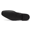 SAPATO MONK STRAP MASCULINO SOCIAL EM COURO - PRETO