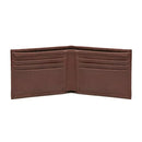 CARTEIRA MASCULINA EM COURO MARROM - WHISKY