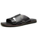 SANDÁLIA MASCULINA CASUAL EM COURO - SKAR PRETO