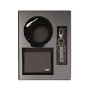 Kit Carteira + Chaveiro + Cinto Masculino